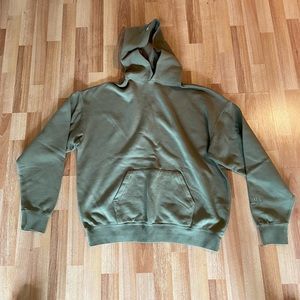 Fear of God Essentials Hoodie Olive - M
